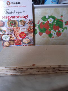 Diós- csokis töltött ostya recept fotója