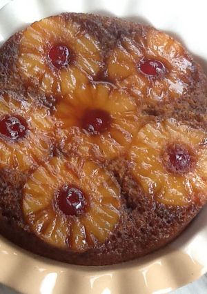 Una foto de Torta de piña
