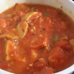 A picture of Lal Jamphal ki Sabji.