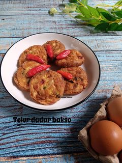 Foto resep Telur dadar bakso