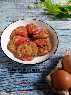 Foto resep Telur dadar bakso