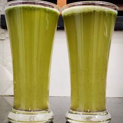 A picture of Mint cucumber lemon drink.