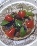 Pan pita mediterráneo 2 (hongos)