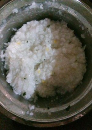Foto resep Nasi tim simpel