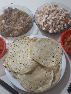 Una foto de Tacos (masa y relleno)