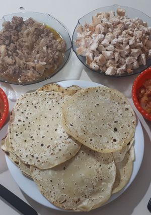 Una foto de Tacos (masa y relleno)