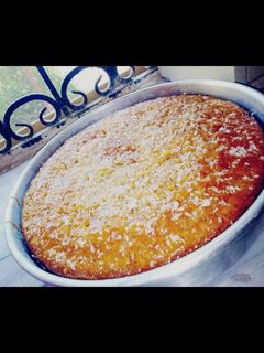 صورة لوصفة بسبوسة بجوز الهند 💙