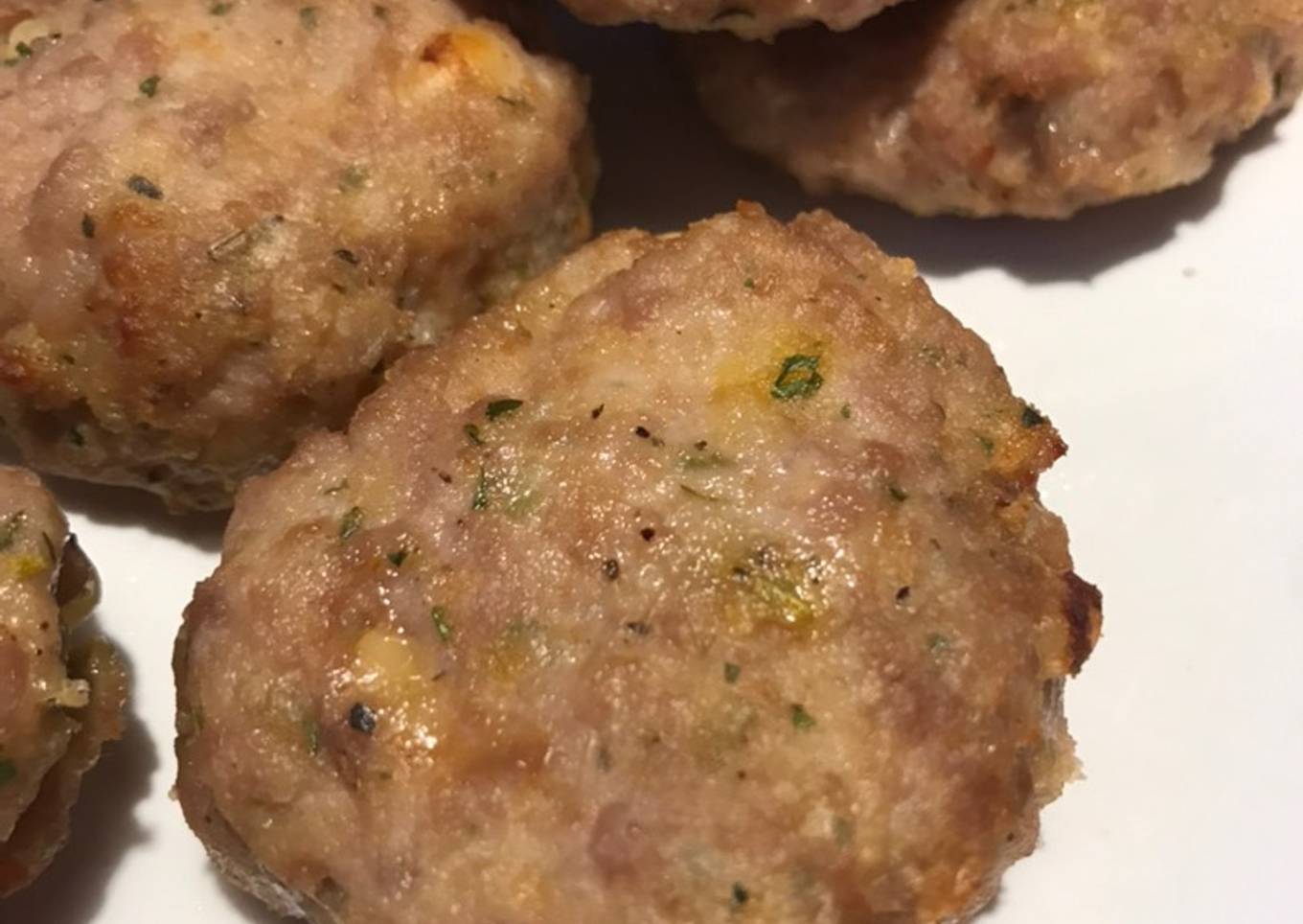 Mini hamburguesas en airfryer