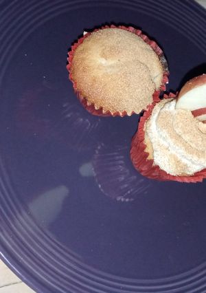 Una foto de Muffins de manzana