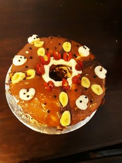 صورة لوصفة كيك بصوص كراميل