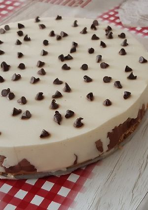 Una foto de Tarta 3 chocolates con Monsieur Cuisine Plus