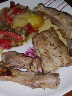 Foto principal de Costilla asada con guarnición