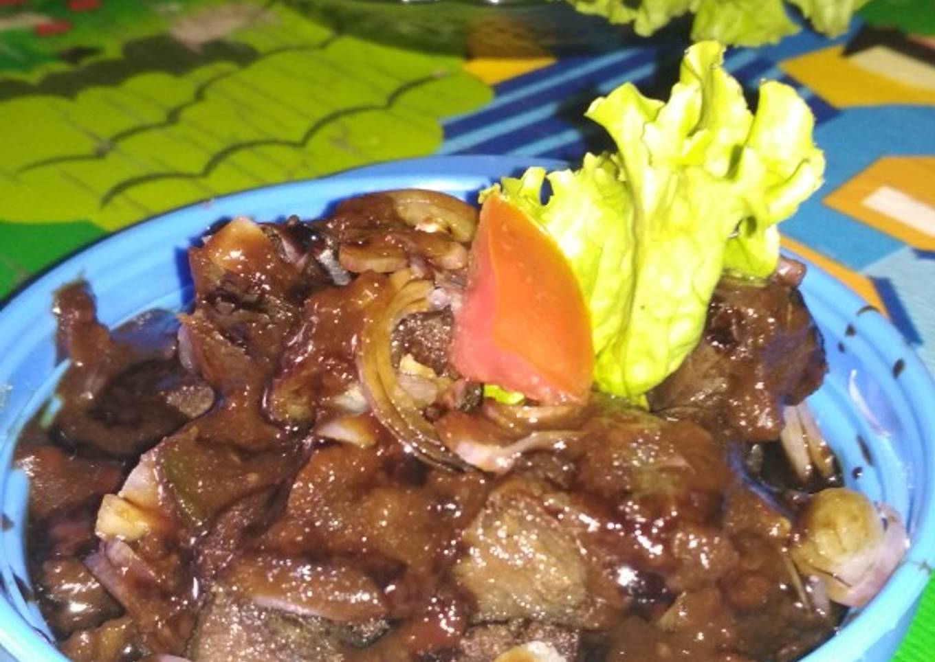 Sate tanpa bakar