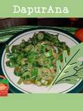 Tumis pare belut