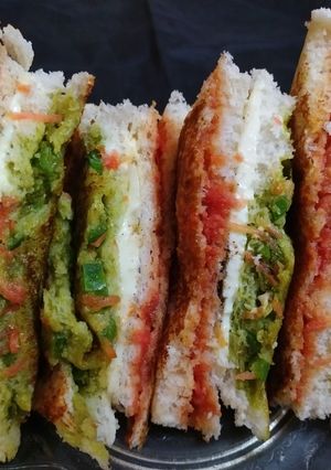 A picture of Tiranga Sandwich.