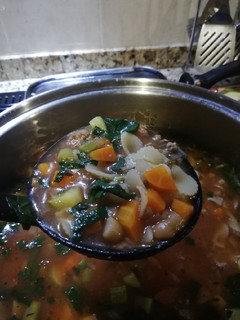 Una foto de Sopa Minestrone