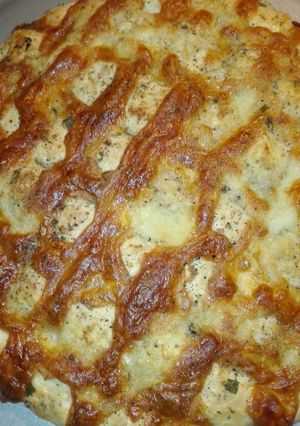 A picture of Garlic Mozzarella Bread.
