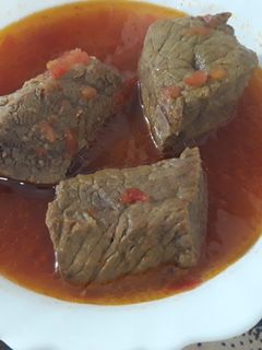 عکسی از دستور چلو گوشت