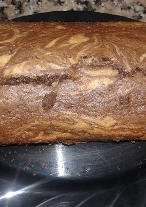 Una foto de Budín marmolado