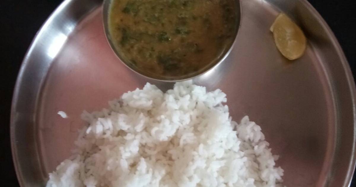 Palak Dal without onion and garlic Recipe by Gayatri Balaji Cookpad