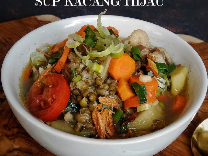 Cara Buat Sup kacang hijau Untuk Pemula