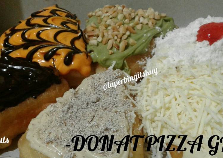 Donat Pizza Topping Glaze