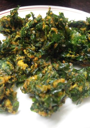 A picture of Crispy Spinach(jain/regular).