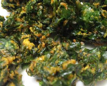 How To Cooking Recipe Crispy Spinachjainregular Restaurant Style