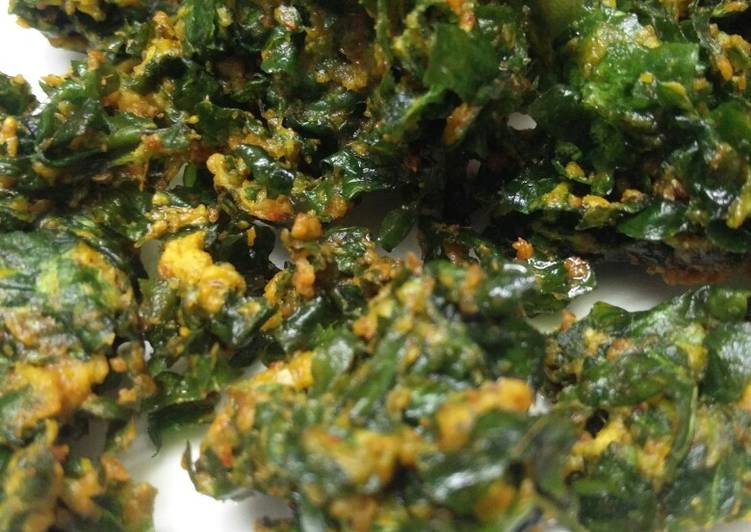 How to Prepare Favorite Crispy Spinach(jain/regular)