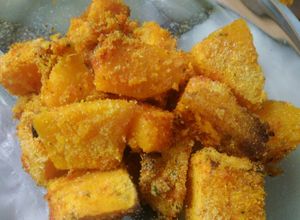 Una foto de Zapallo al horno crocante y saborizado 🎃🎃