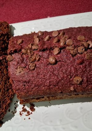 Una foto de Budín de remolacha