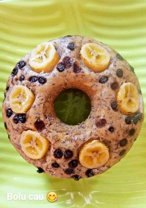 Foto resep Bolu Pisang Kukus (takaran sendok tanpa mixer) #1
