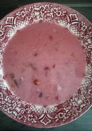 🍒Szilvás meggyleves🍒 recept fotója