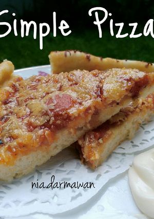 Foto resep Simple pizza