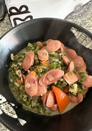 Foto resep Tumis sosis kacang panjang