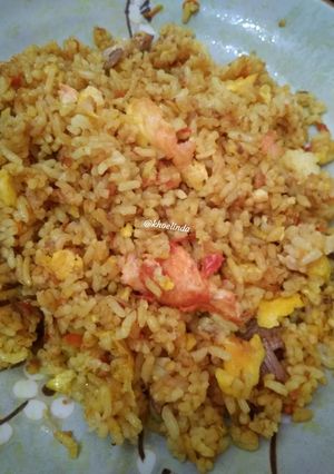 Foto resep Nasi goreng kunyit kencur
