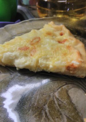 Una foto de Tarta de cebolla y mozzarella versión económica