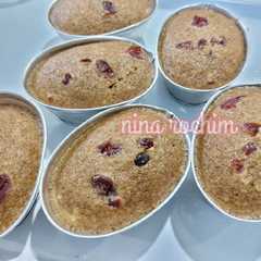 รูปของ Bolu Oat Pisang Kukus (diet simpel) NO MIXER NO OVEN