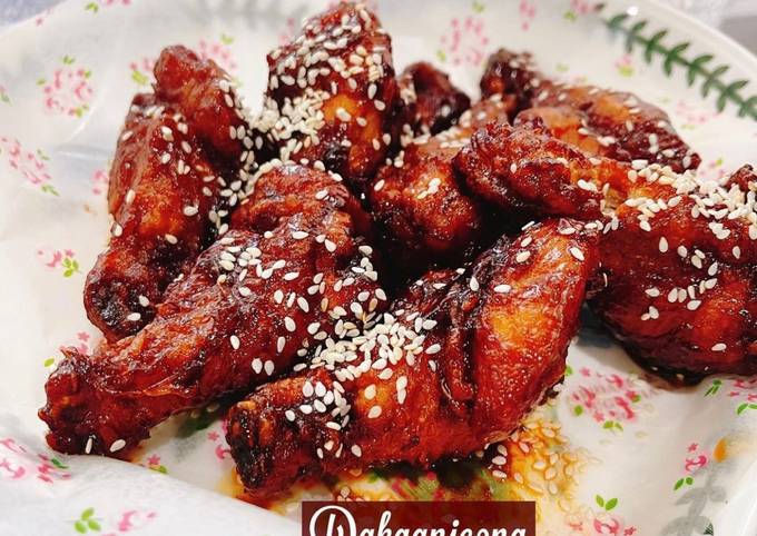 Resipi Dakganjeong Ayam Goreng Korea Oleh Mahadiah Cookpad