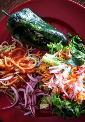 Una foto de Comida completa