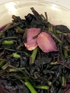 薑片炒紅鳳菜 的食譜成品照片