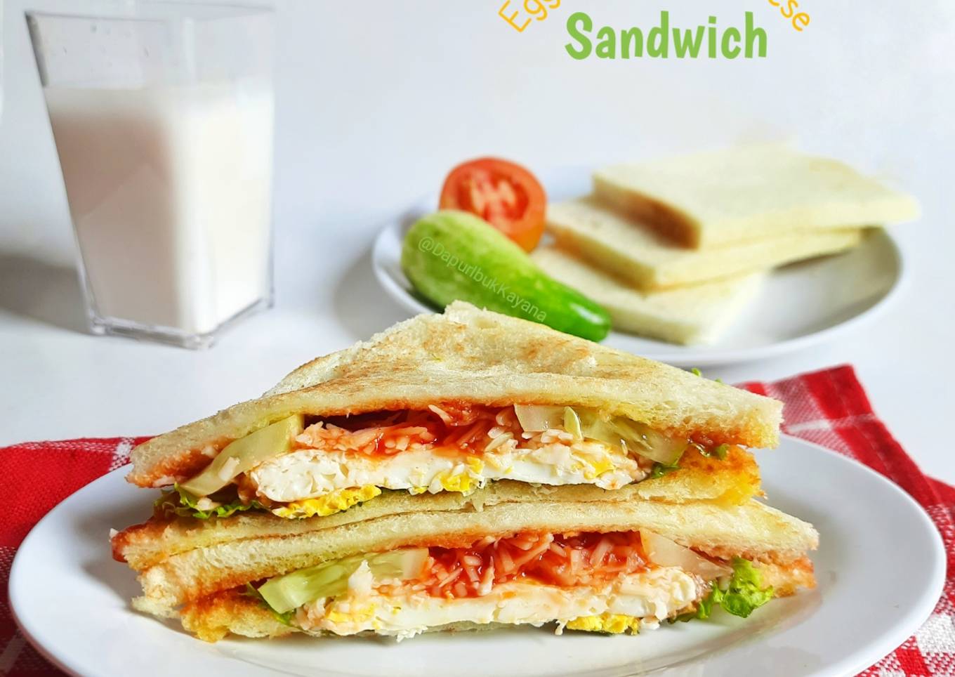 736. Egg Mayo and Cheese Sandwich