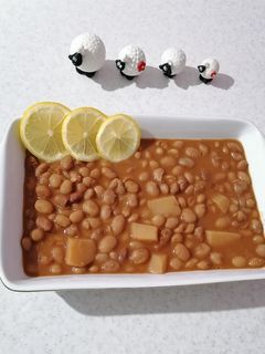 عکسی از دستور خوراک لوبیا چیتی