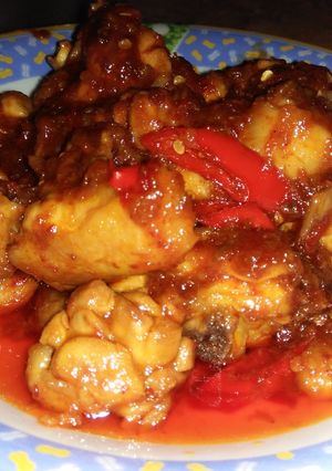 Foto resep Ayam Sambal Pedas Manis