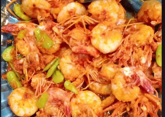 Standar Bagaimana cara buat Udang Sambal Petai sajian Idul Fitri  sesuai selera