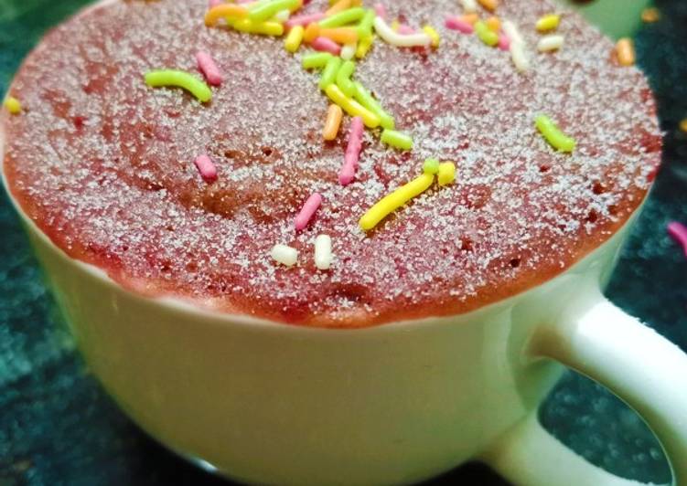 Step-by-Step Guide to Prepare Ultimate Red velvet mug cake