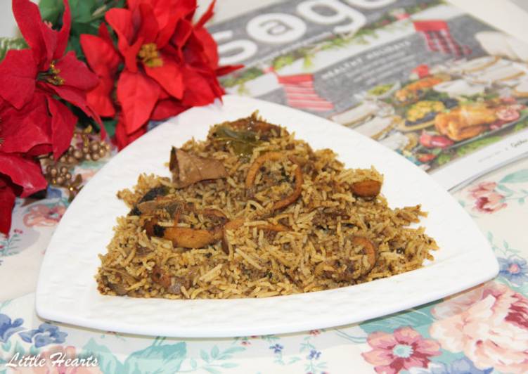 Recipe of Homemade Kerala Style Squid Biryani