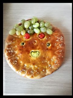 عکسی از دستور نان شیرمال 💗💗💗