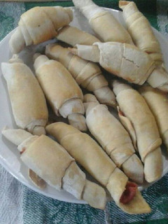 Una foto de Bizcochitos caseros rellenos
