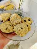 Galletas estilo panqueques de banana